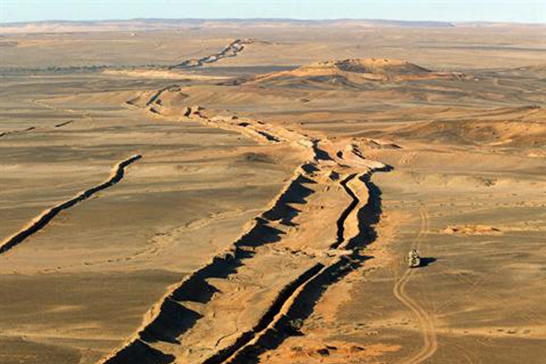 Photo of the Moroccan Wall