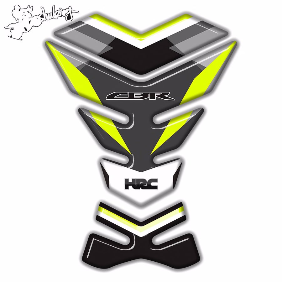 Motorcycle Chrome Cbr Hrc Decal Fuel Tank Cap Cover Sticker Pad For Cbr Cbr600rr Cbr1000rr Repsol Cbr900 Cbr929 Cbr954 Cbr250 Motorcycle Equipments Parts Ornamental Cleaning Protection