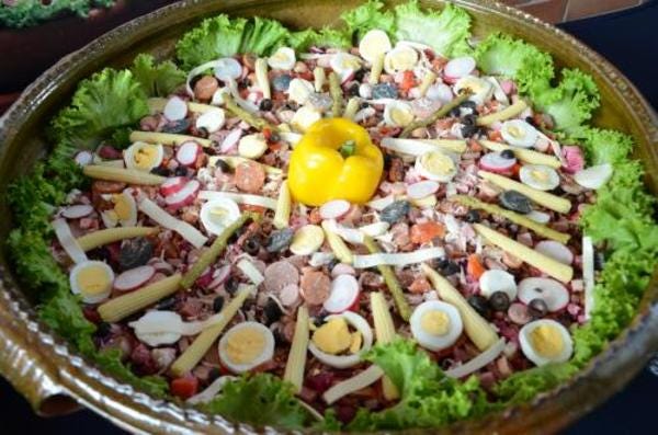 Fiambre, a traditional Guatemalan dish Fiambre, a traditional Guatemalan dish
