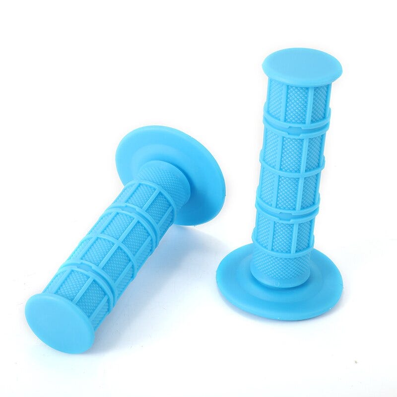 teal dirt bike grips