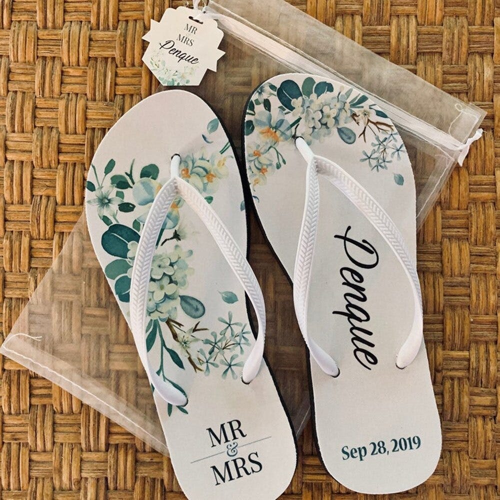 wedding guest slippers