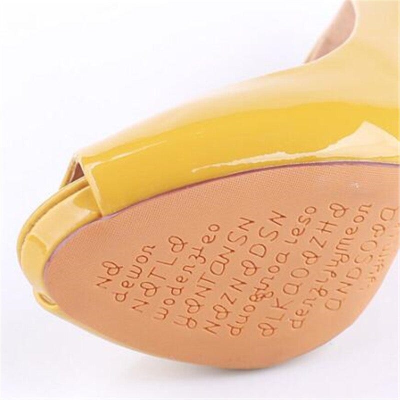 office yellow shoes