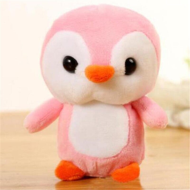 small stuffed penguin toy