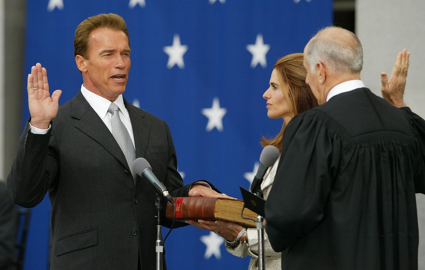 Arnold Schwarzenegger served as Governor of California (with a GDP larger than the UK) from 2003-2011. It’s not easy to be a successful leader in multiple worlds.