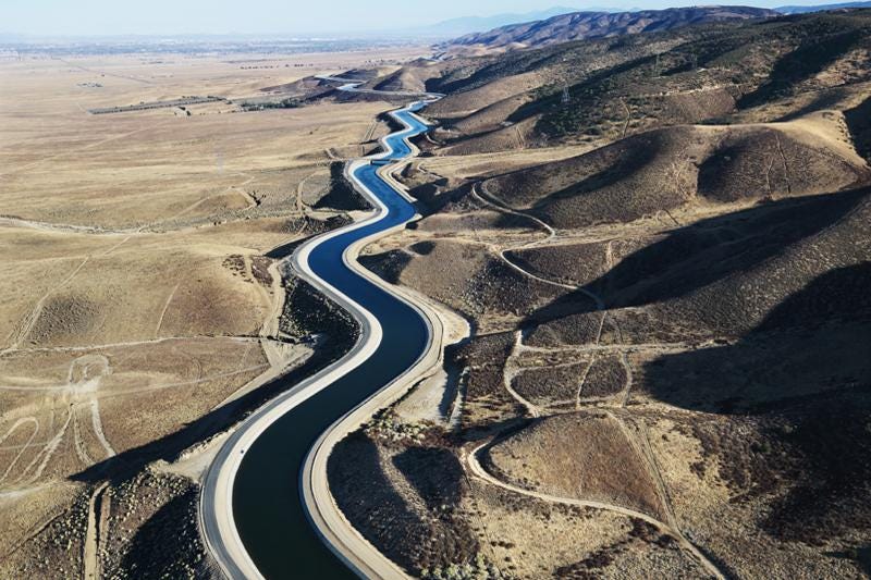 California State Water Project aqueduct California State Water Project aqueduct