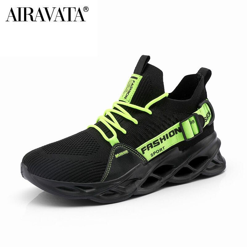 men's fashion running breathable shoes sports casual walking athletic sneakers