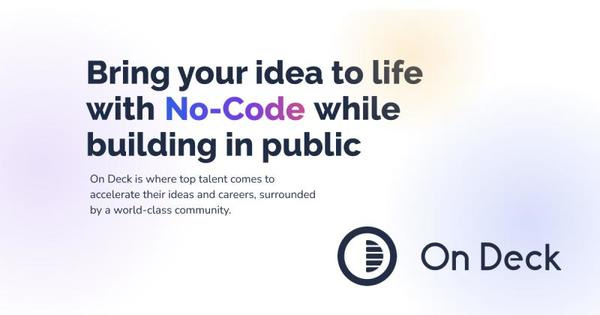 How To Become a No-Code Founder in 8 Weeks How To Become a No-Code Founder in 8 Weeks