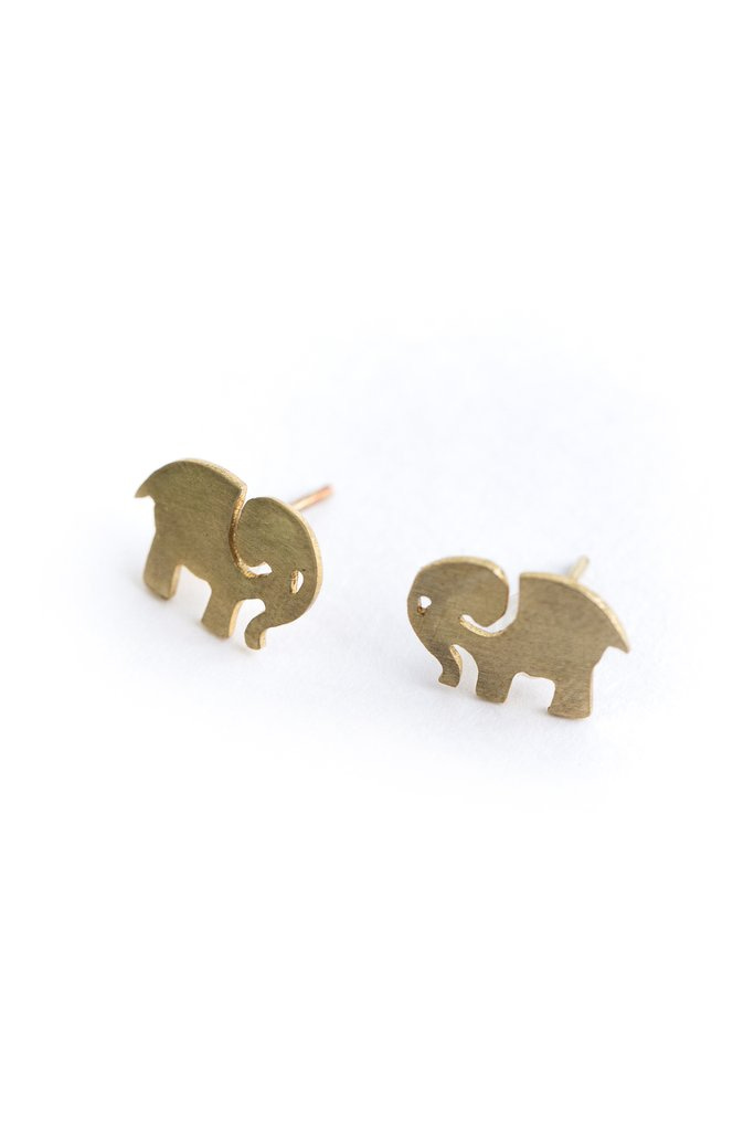 Elle Gold Earrings