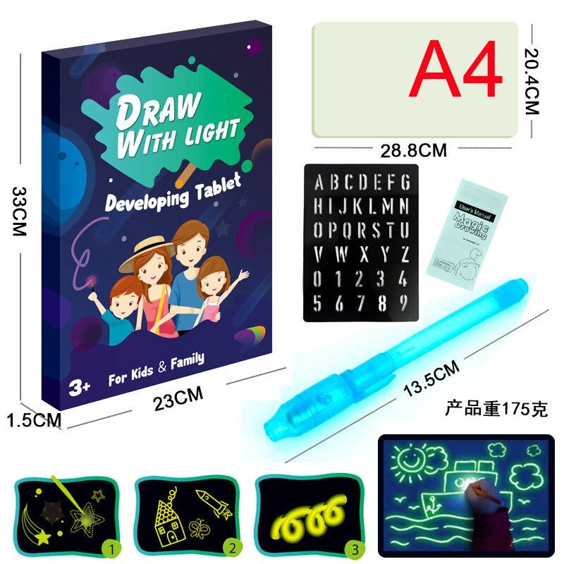 light drawing board toy