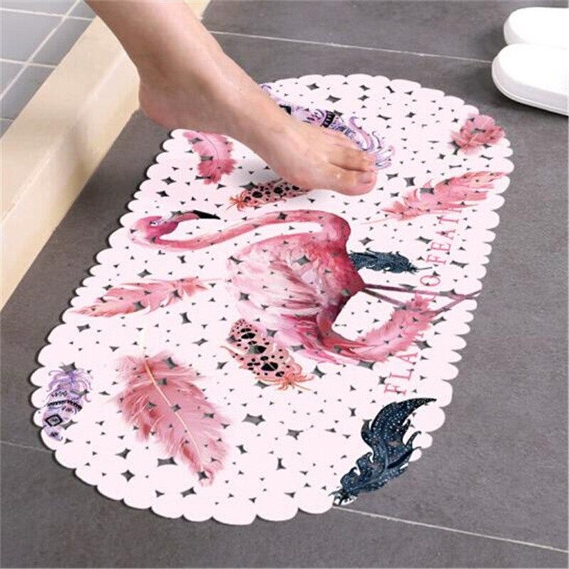 anti slip toilet floor mat