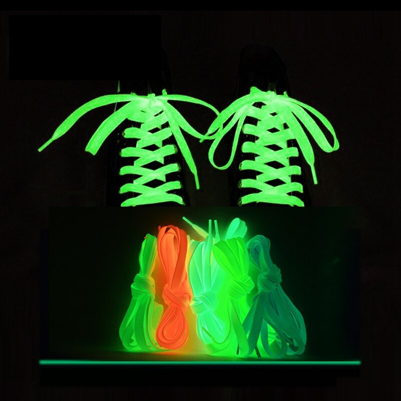 fluorescent shoelaces