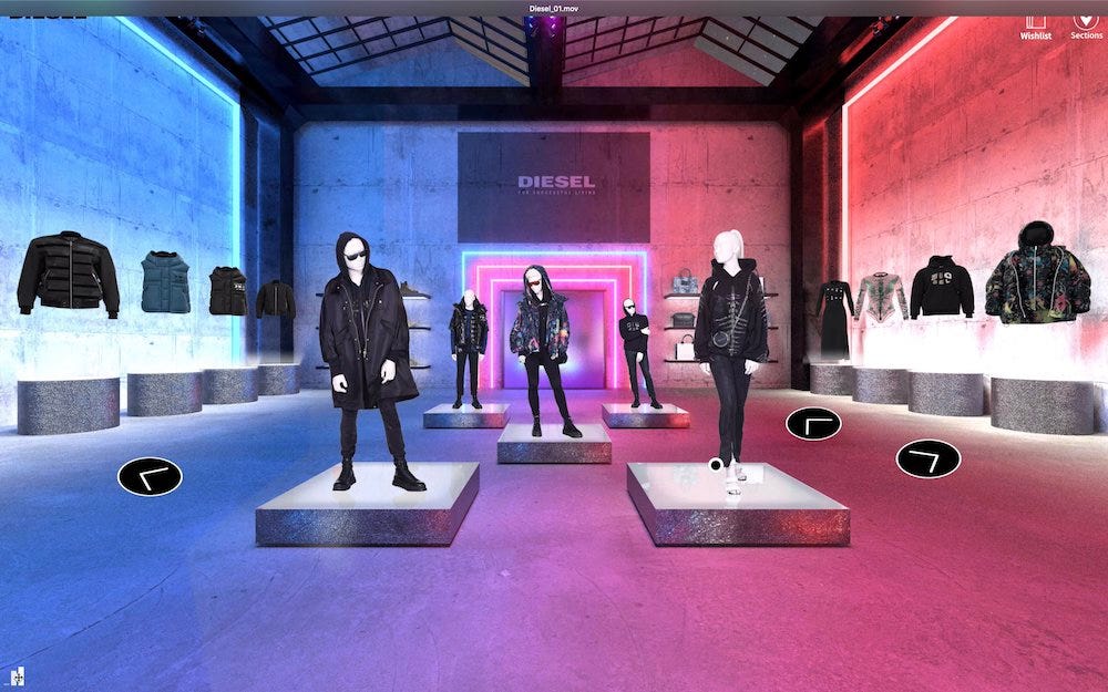 Diesel and parent company OTB are putting their own spin on digital showrooms with a new virtual buying platform dubbed Hyperoom.