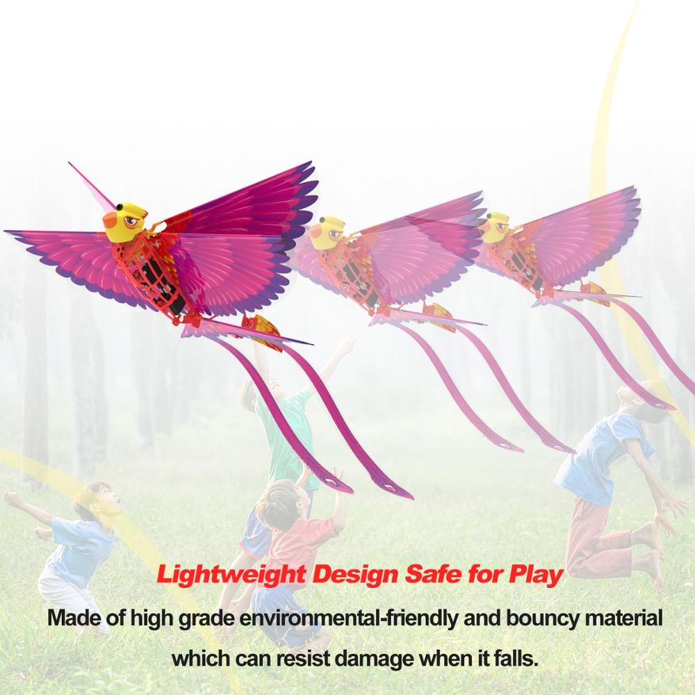 remote control flying bird with flapping wings