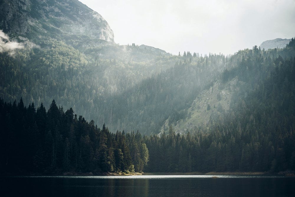 calm body of water