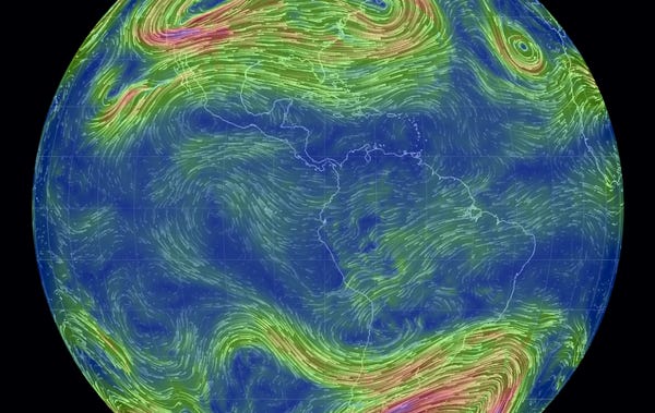 Global weather conditions forecast by supercomputers updated every three hours Global weather conditions forecast by supercomputers updated every three hours