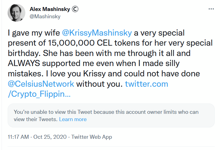 alex mashinsky twitter