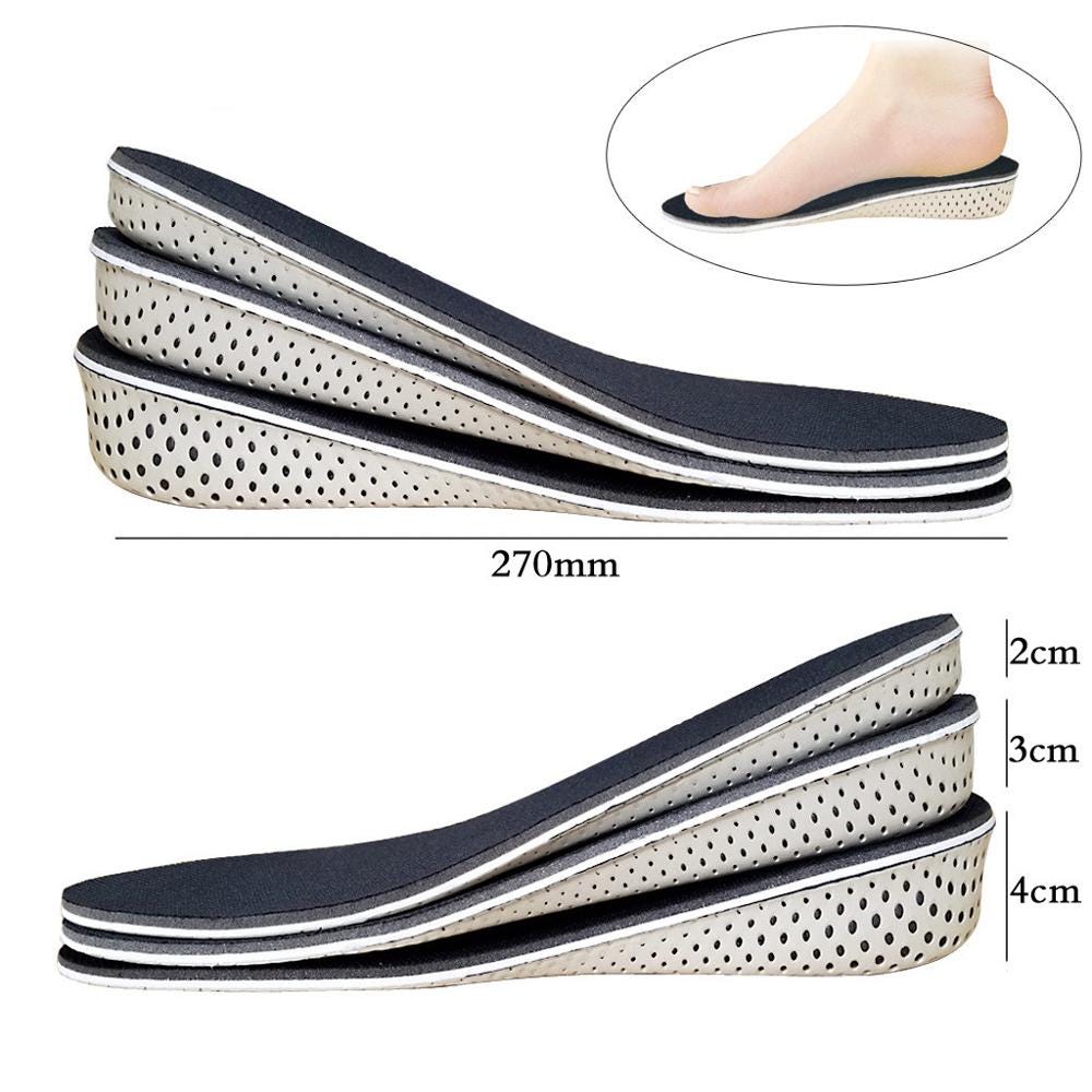 comfortable height insoles