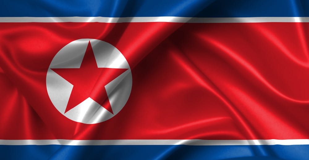 Image result for north korea flag