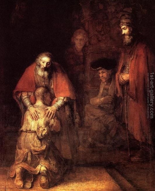 The Return of the Prodigal Son Painting by Harmenszoon van Rijn ... The Return of the Prodigal Son Painting by Harmenszoon van Rijn ...