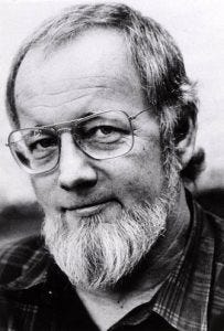 Photo of Donald Barthelme. Photo of Donald Barthelme.