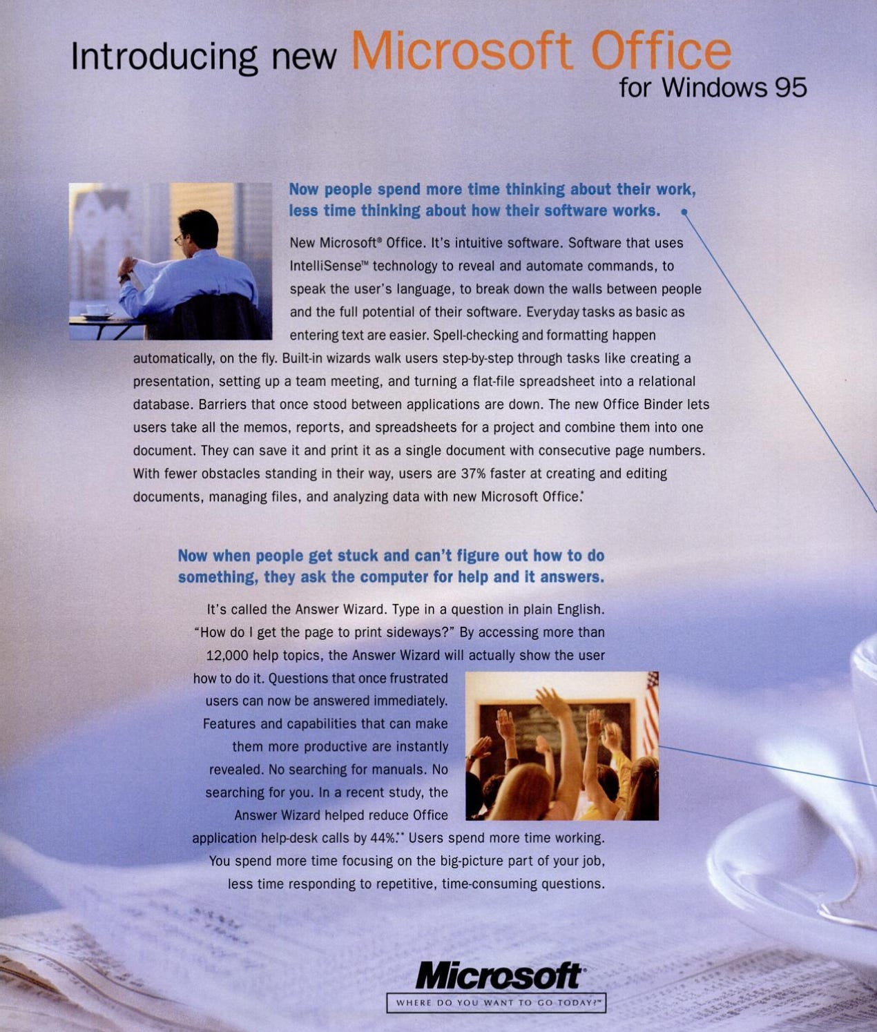 Introducing new Microsoft Office for Windows 95 Introducing new Microsoft Office for Windows 95