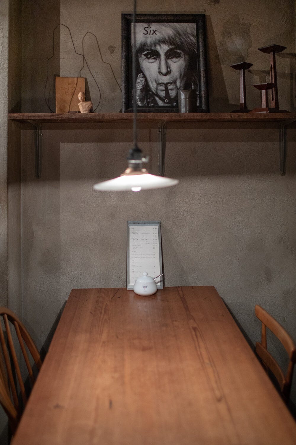 Interior at Elephant Factory. Very moody. Interior at Elephant Factory. Very moody.