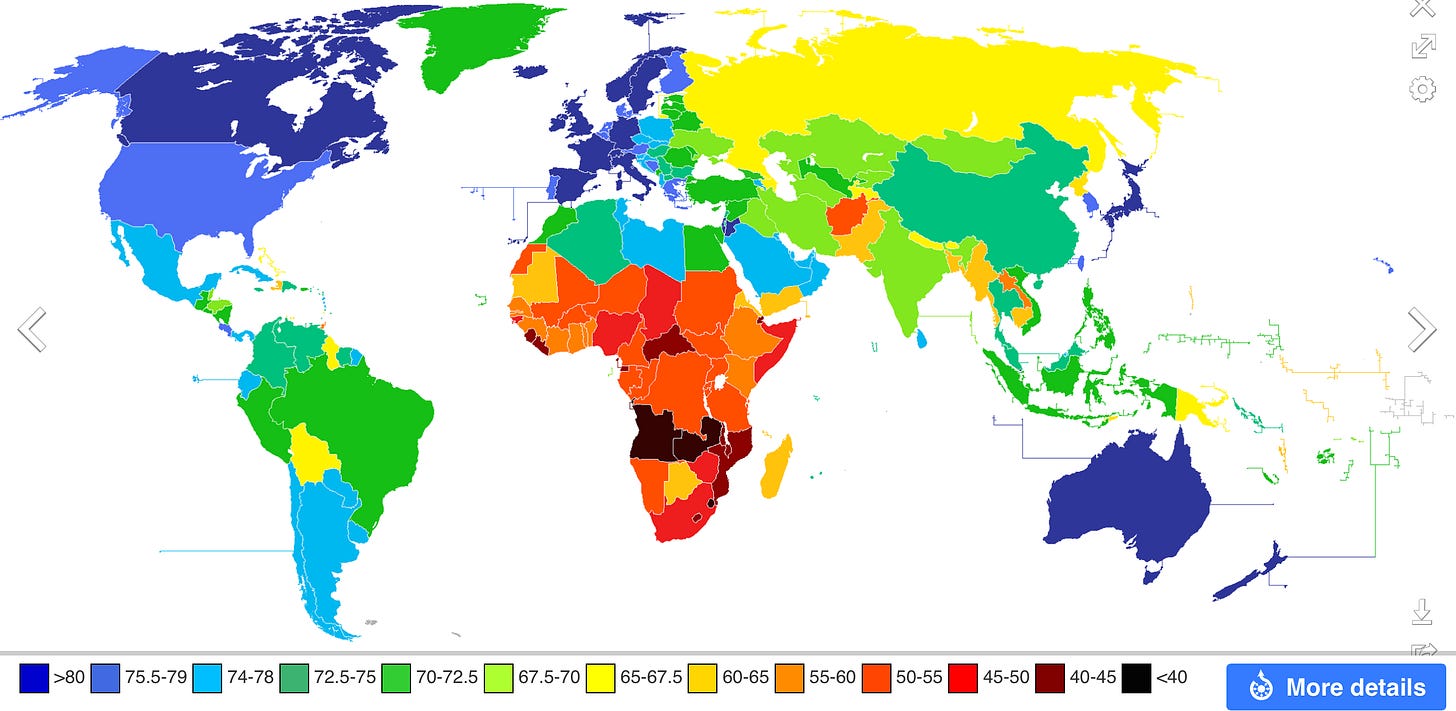 Life Expectacy Life Expectacy