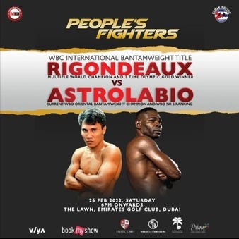 Guillermo Rigondeaux vs. Vincent Astrolabio, Rigondeaux vs. Astrolabio |  Boxing Bout | Tapology