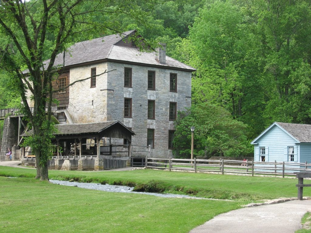 Spring Mill State Park" (CC BY 2.0) by jonnyabcde