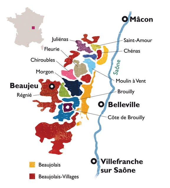 Le Beaujolais By Joris Voidic Le Vin Informations Histoires Guides Pratiques