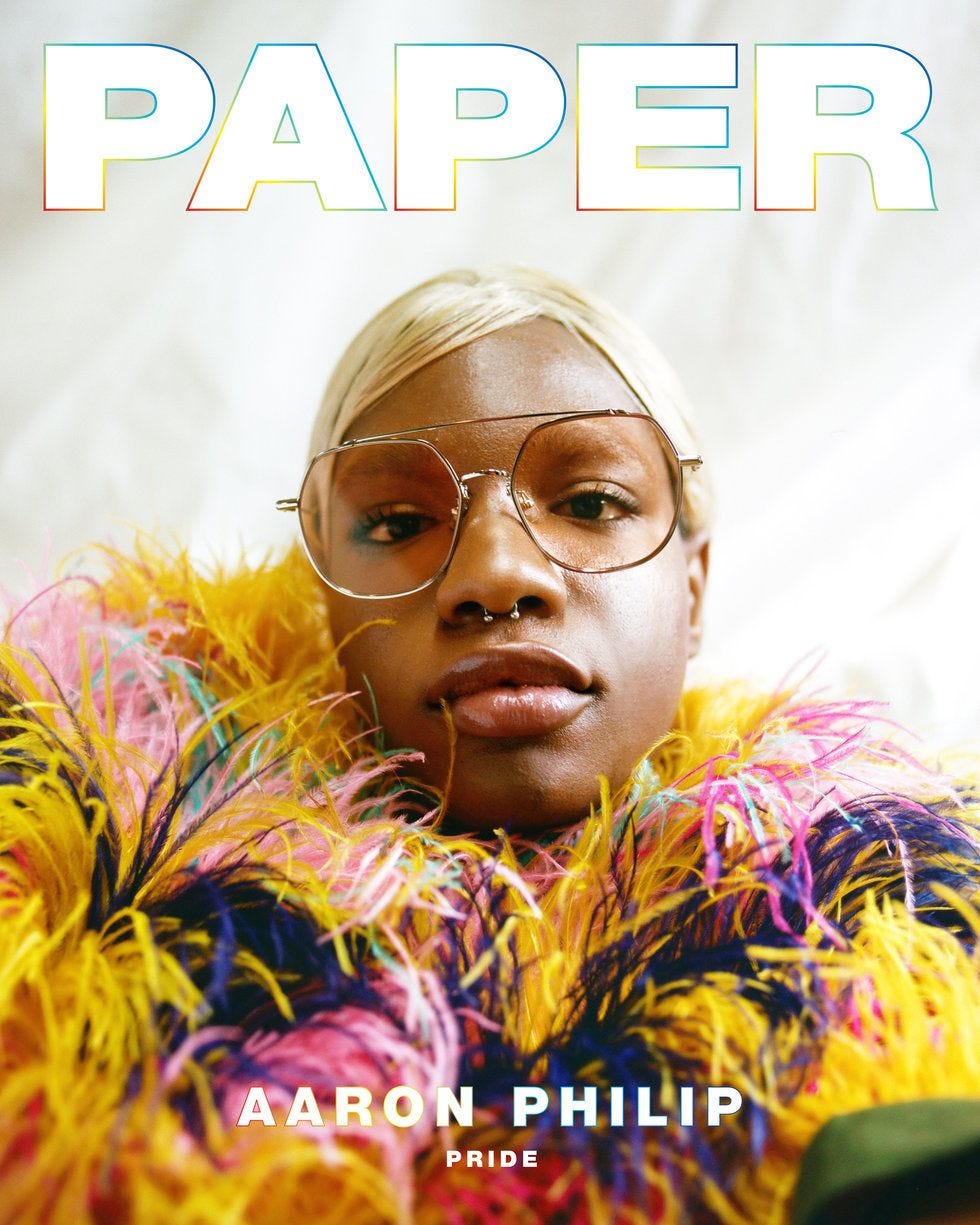 Image result for aaron philip paper mag