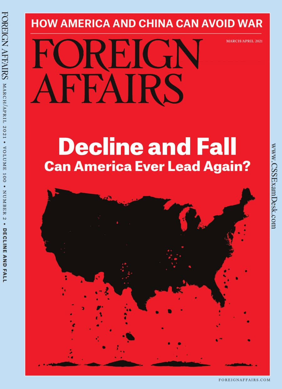 Foreign Affairs Magazine (March & April 2021)