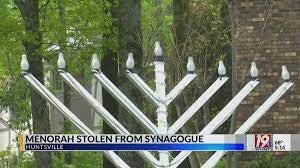 Menorah Stolen From Synagogue – WHNT.com
