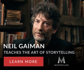 Neil Gaiman Teaches The Art of Storytelling Neil Gaiman Teaches The Art of Storytelling