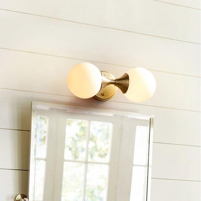 copper bedside wall lights