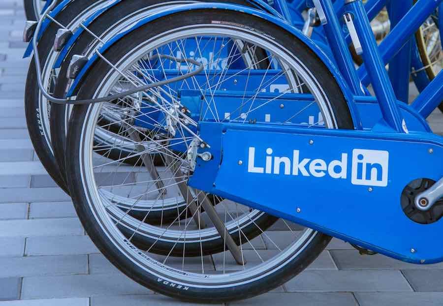 Bikes on LinkedIn campus Bikes on LinkedIn campus