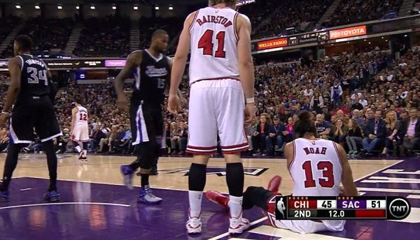 Cameron Bairstow of the Chicago Bulls