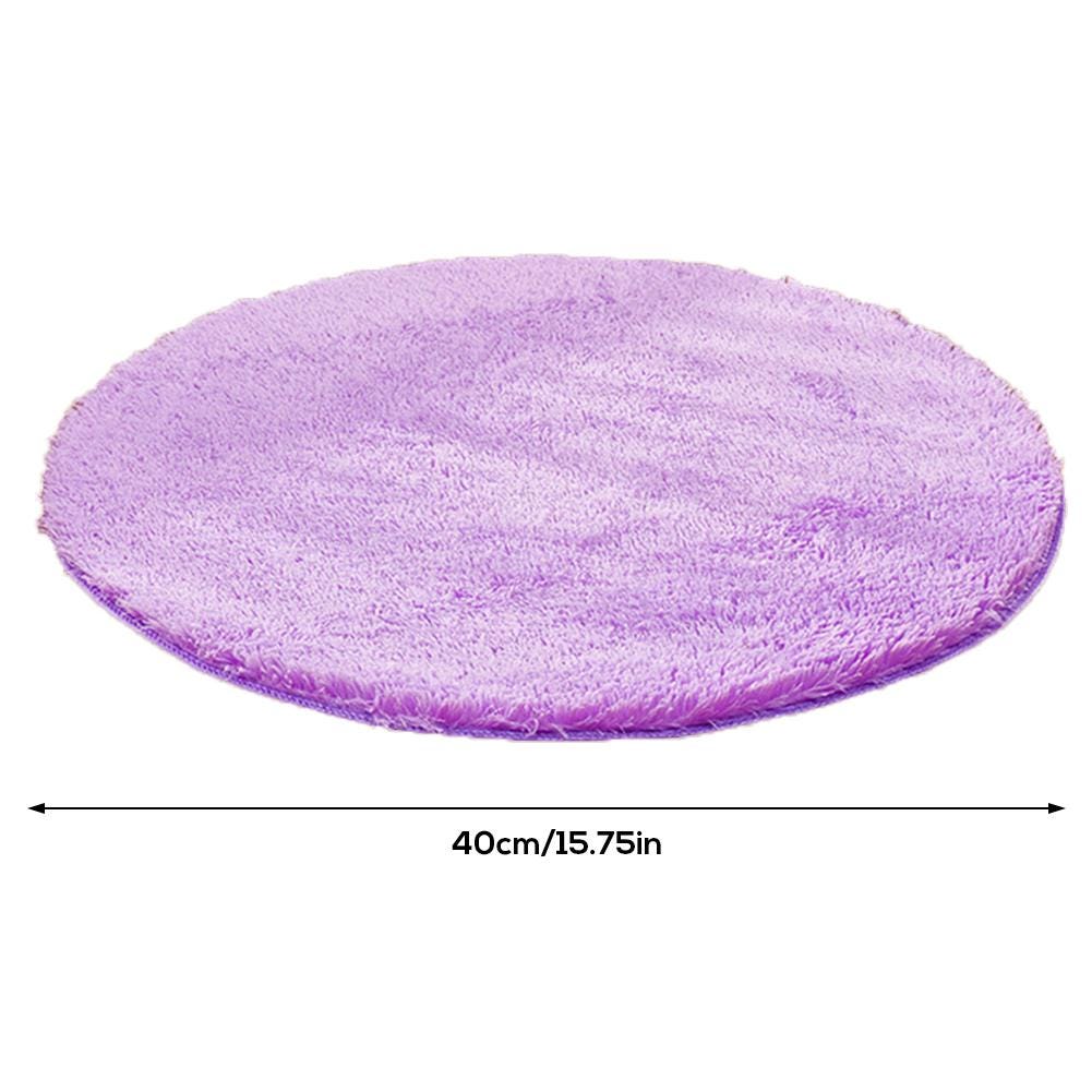 1173938587 40x40cm Fluffy Round Rug Carpets For Living Room Decor Faux Fur Rugs Kids Room Long Plush Rugs For Bedroom Area Rug Modern Mats Home Garden Home Textile