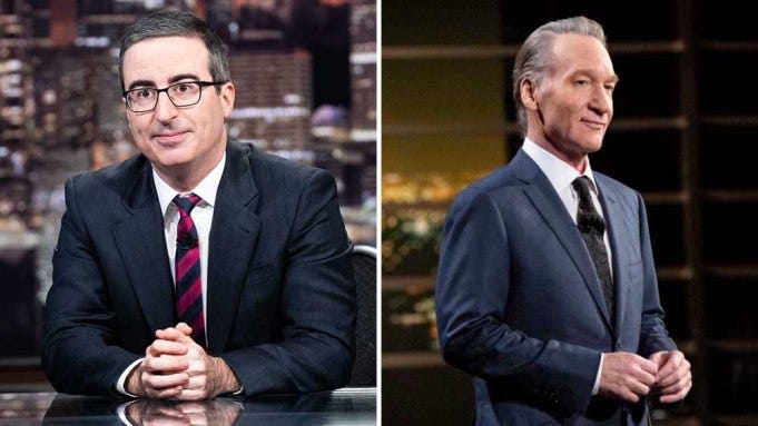 John Oliver Bill Maher