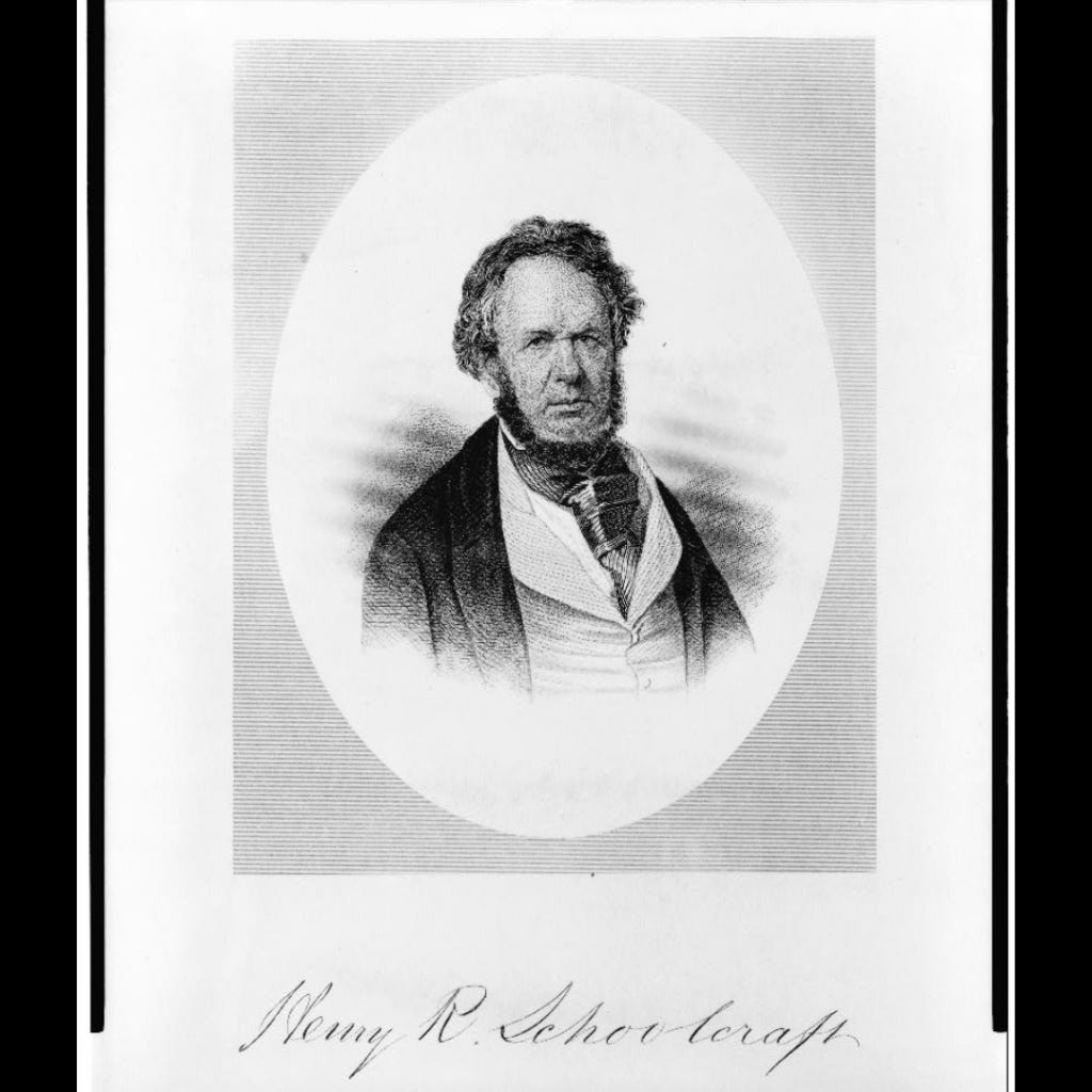 Sketch of Henry Rowe Schoolcraft Sketch of Henry Rowe Schoolcraft
