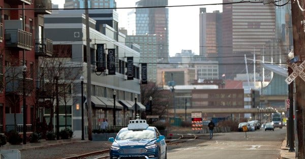 The slow start for self-driving cars and urban planning. The slow start for self-driving cars and urban planning.