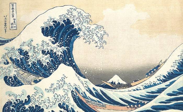 La vague d'Hokusai La vague d'Hokusai