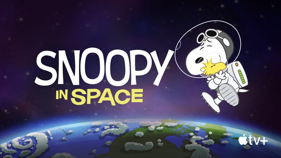 Image result for apple tv+ snoopy