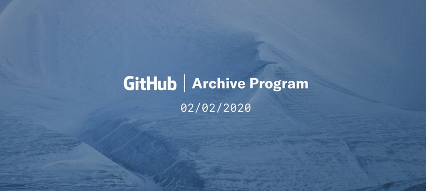 GitHub Archive Program