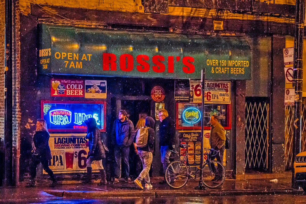 Rossi's Snow Flurries | Dive Bar Chicago PBR Lagunitas | Flickr Rossi's Snow Flurries | Dive Bar Chicago PBR Lagunitas | Flickr