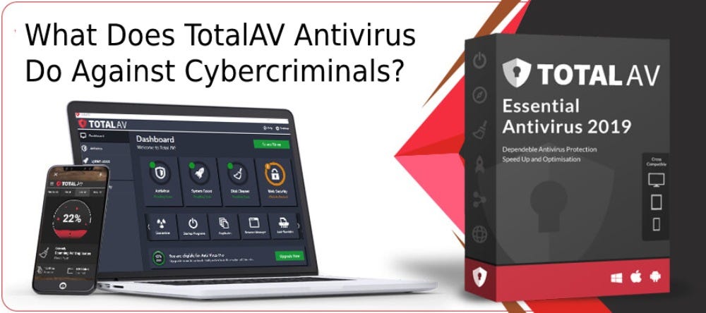 What does TotalAV Antivirus do against Cybercriminals?