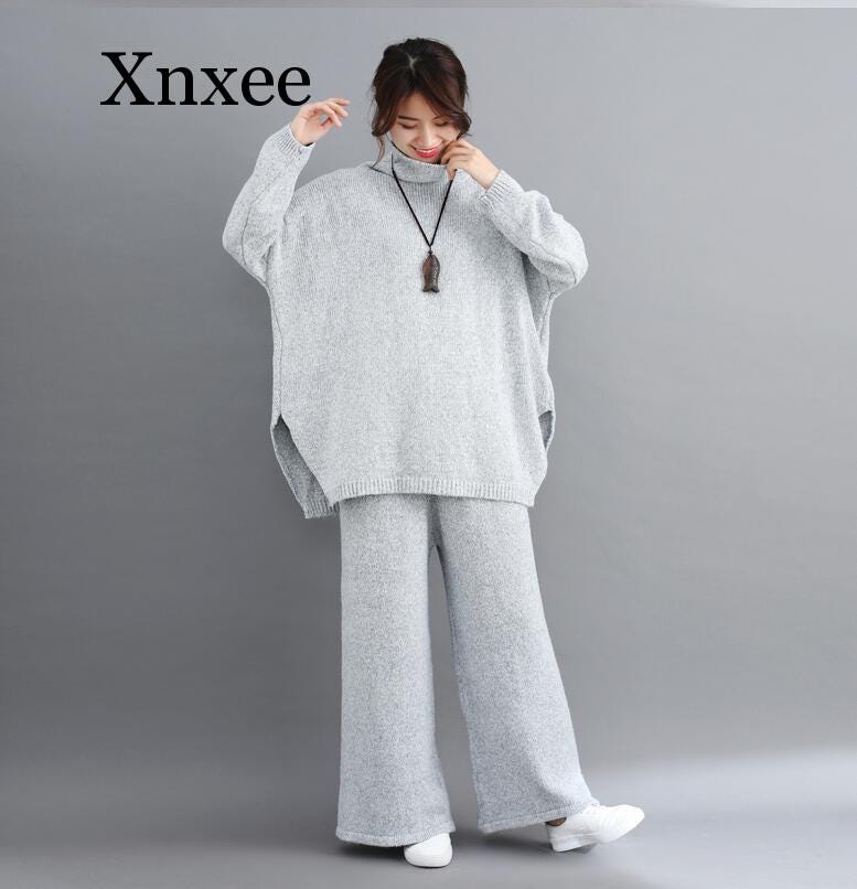 womens knit suits plus size