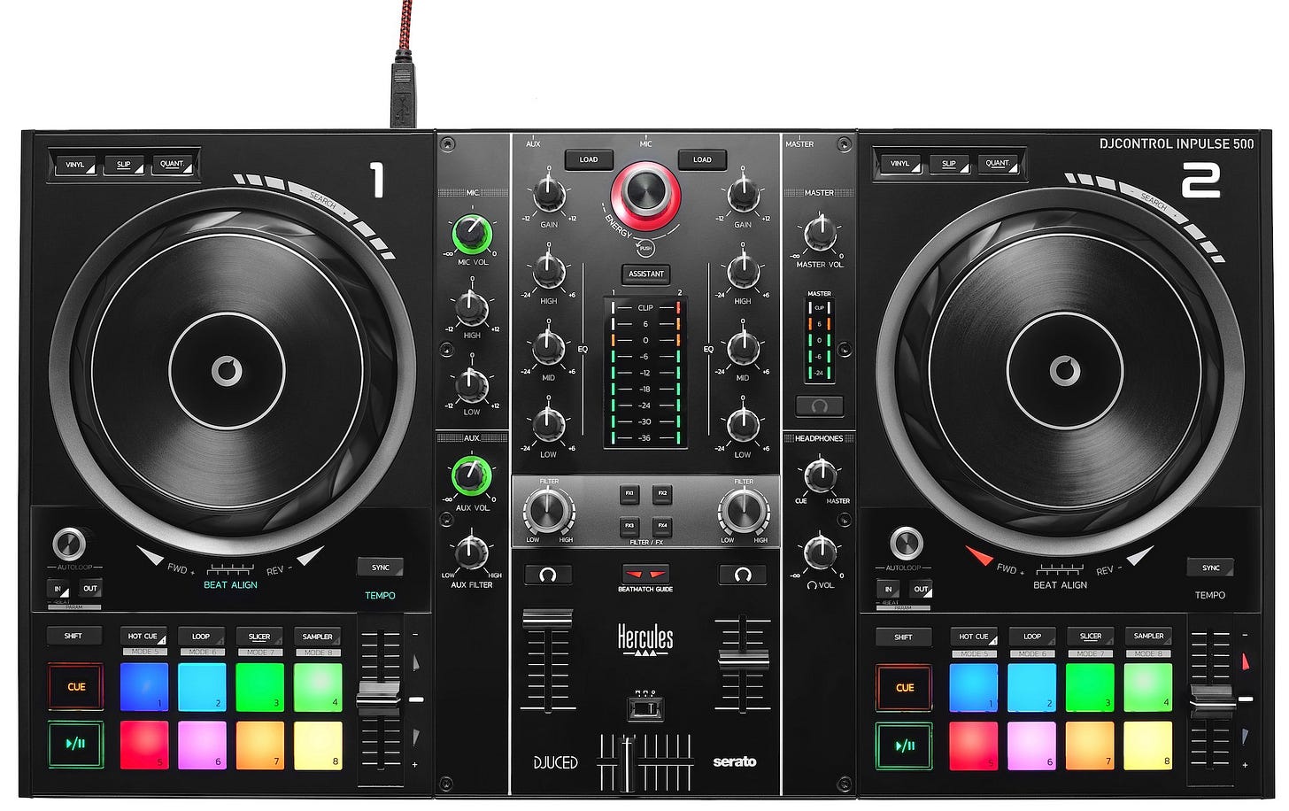 Hercules DJ Controllers announces the Inpulse 500 ... Hercules DJ Controllers announces the Inpulse 500 ...
