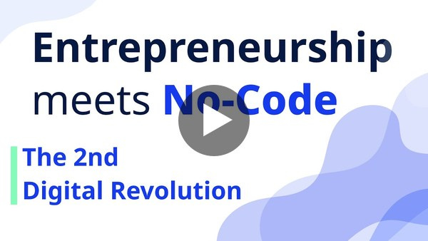 Entrepreneurship meets No-Code Recording Entrepreneurship meets No-Code Recording