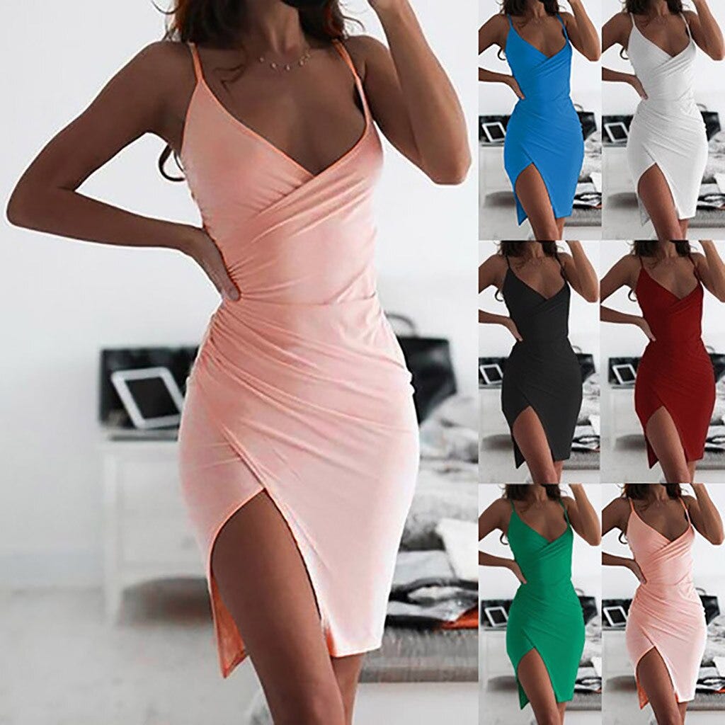 womens summer halter dresses